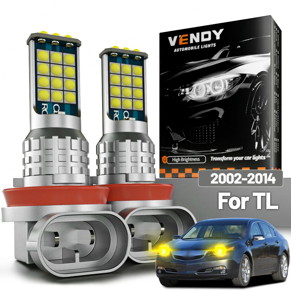 

2 шт. светодиодные противотуманные фары для Acura TL 2002-2014 (2003, 2004, 2005, 2006, 2007, 2008, 2009, 2010, 2011, 2012, 2013) с Canbus, аксессуары