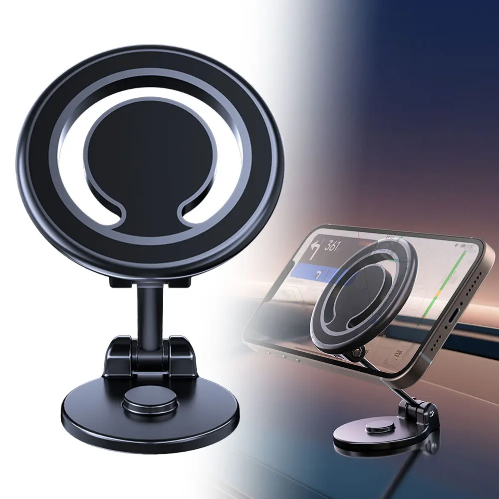 

For iPhone 16 15 Pro Max Magnetic Car Phone Holder Mount MagSafe Compatible