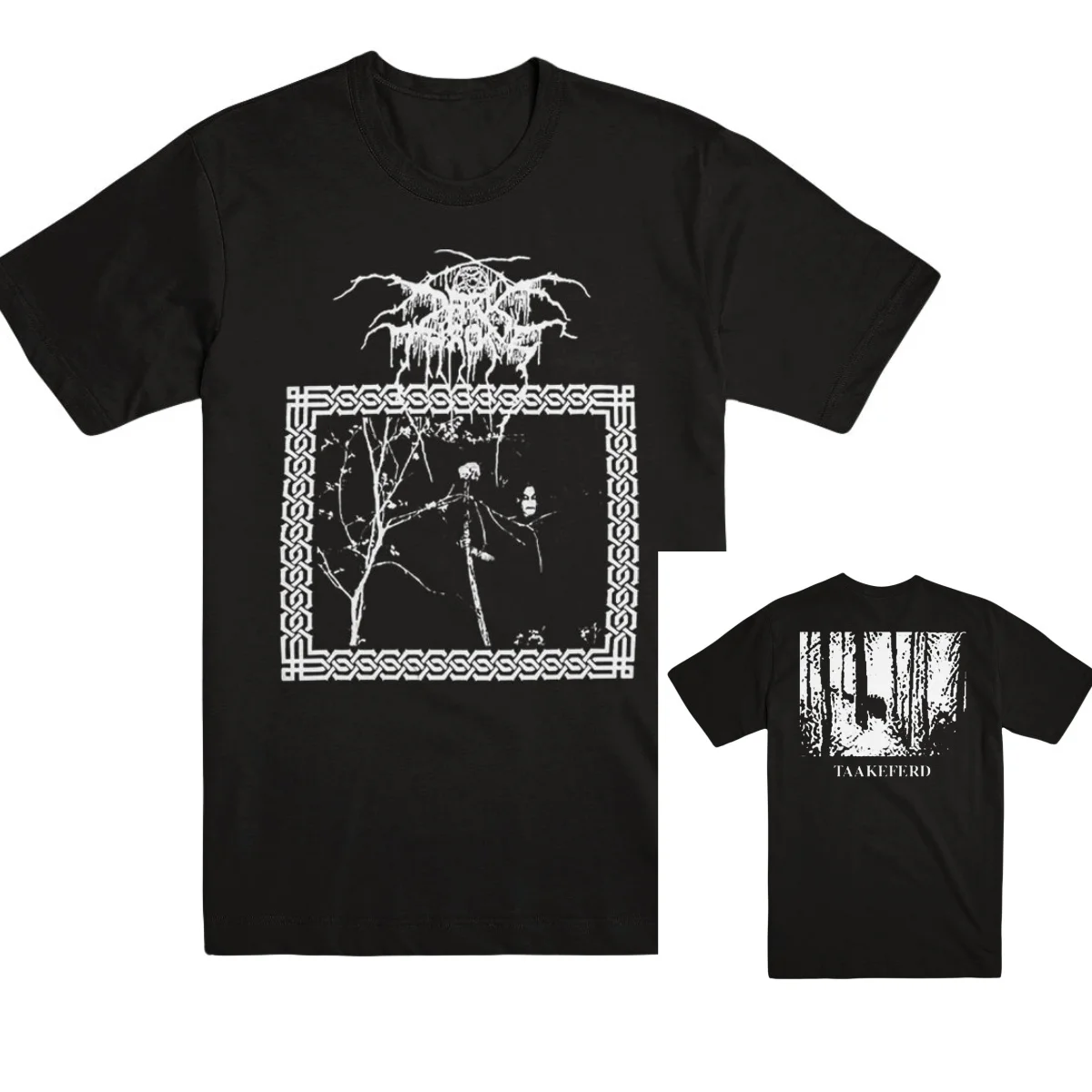 A Blaze in The Northern Sky DARKTHRONE Band T-Shirt Cotton Graphic Tee Men Women Summer Streetwear