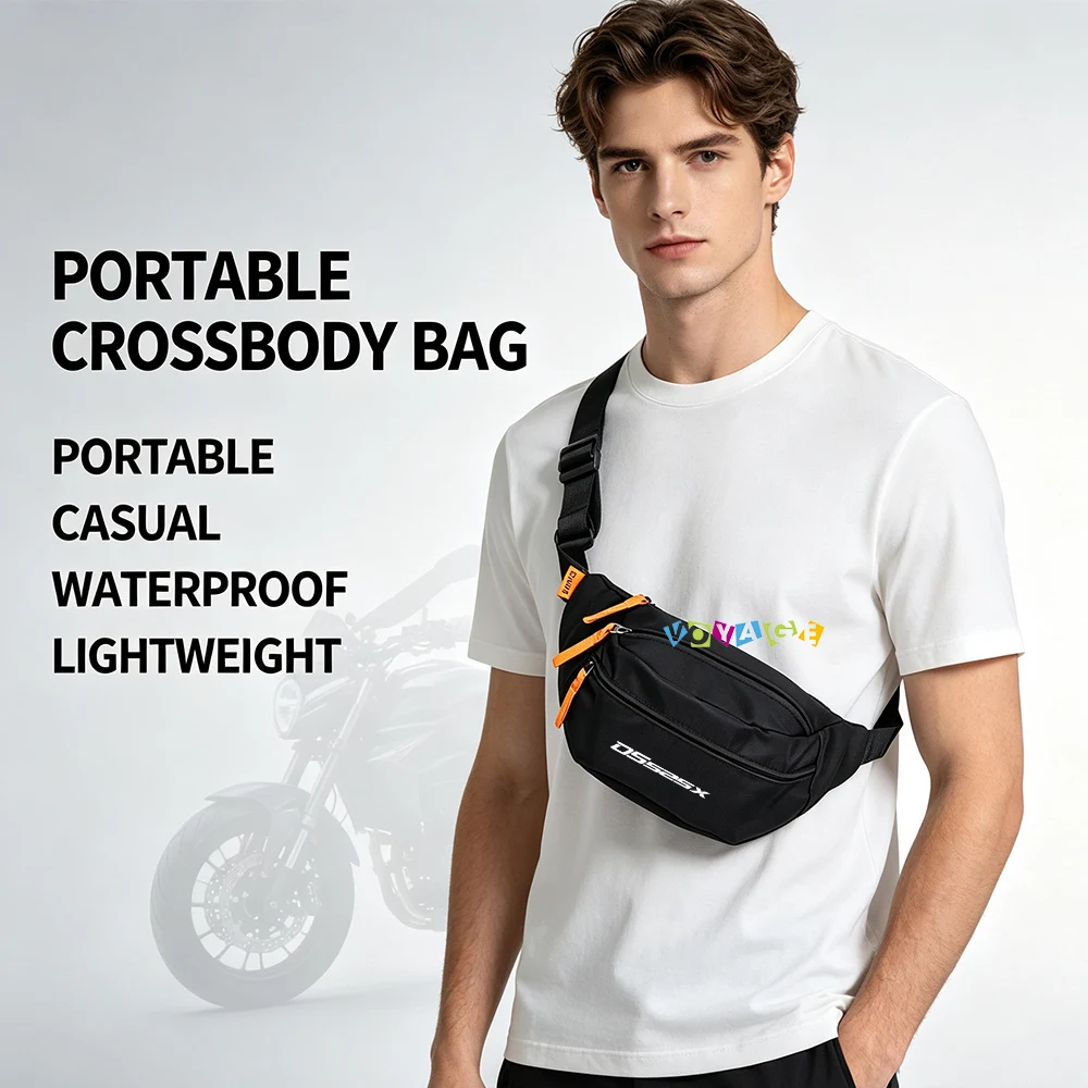 For Voge DS525X DSX 525 Commuting Waterproof Storage Fanny Pack Unisex Waist Bag Accessories Motorcycle All Season Cycling Bag