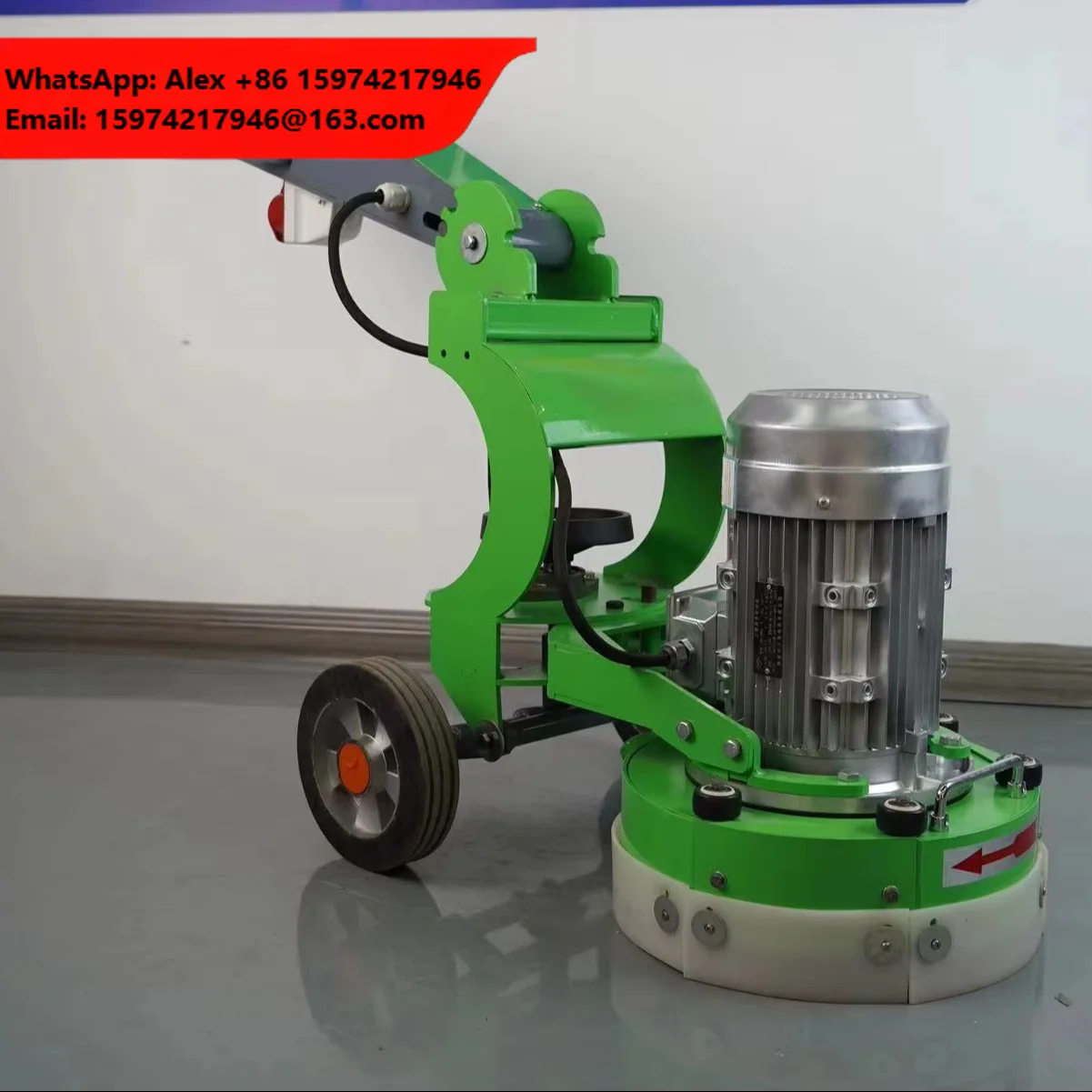 Super Promotions Multifunction 330mm Wet Dry Concrete Grinding Machine Edge Floor Grinder