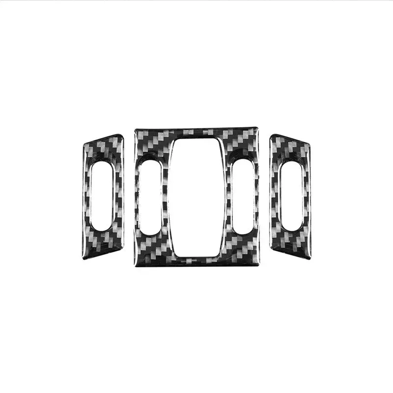 

2004-2010 New for 5 Series E60 Car Air Conditioner AC Vent Cover Sticker Carbon Fiber Trim Center Console Accessories