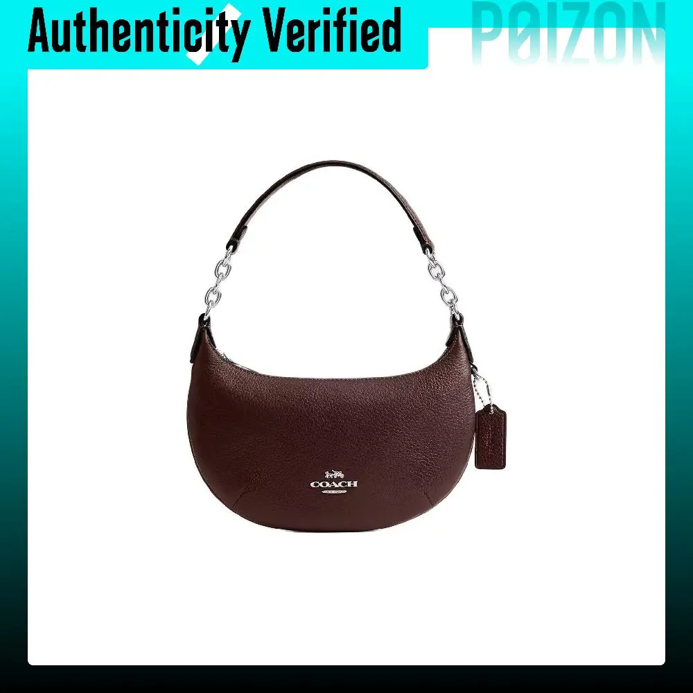 COACH Payton Refined Pebble Leather Shoulder Bag Shoulder Bags Mini Women's Maple CEL08-SVMPL