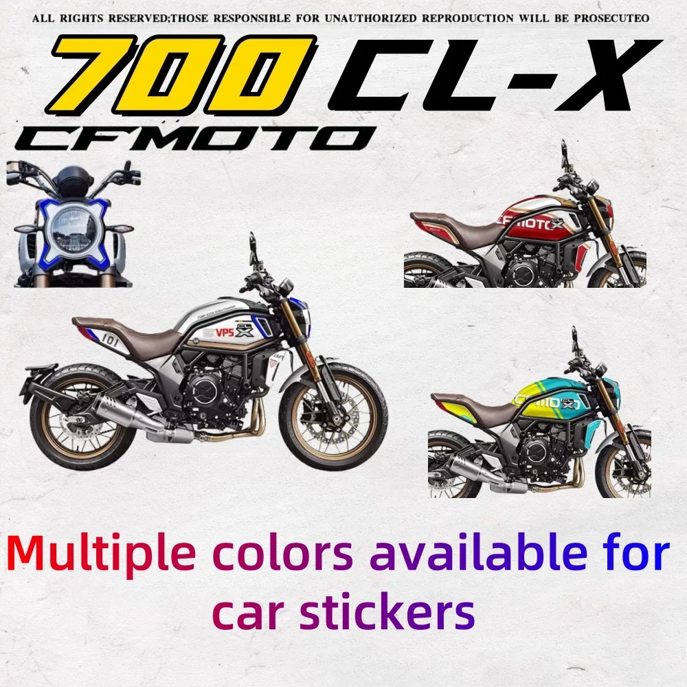 

FOR CFMOTO 700CL-X decals modified 700clx stickers car stickers pull flower version flower full car