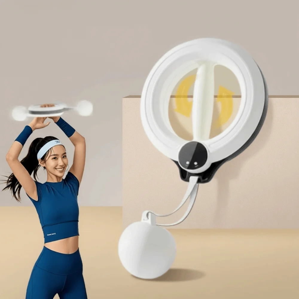 

Reduce Fat 360° Rotary Rotary Forearm Trainer LED Display Wrist Exerciser Arm Trainer Handheld Fitness Machine Pilates