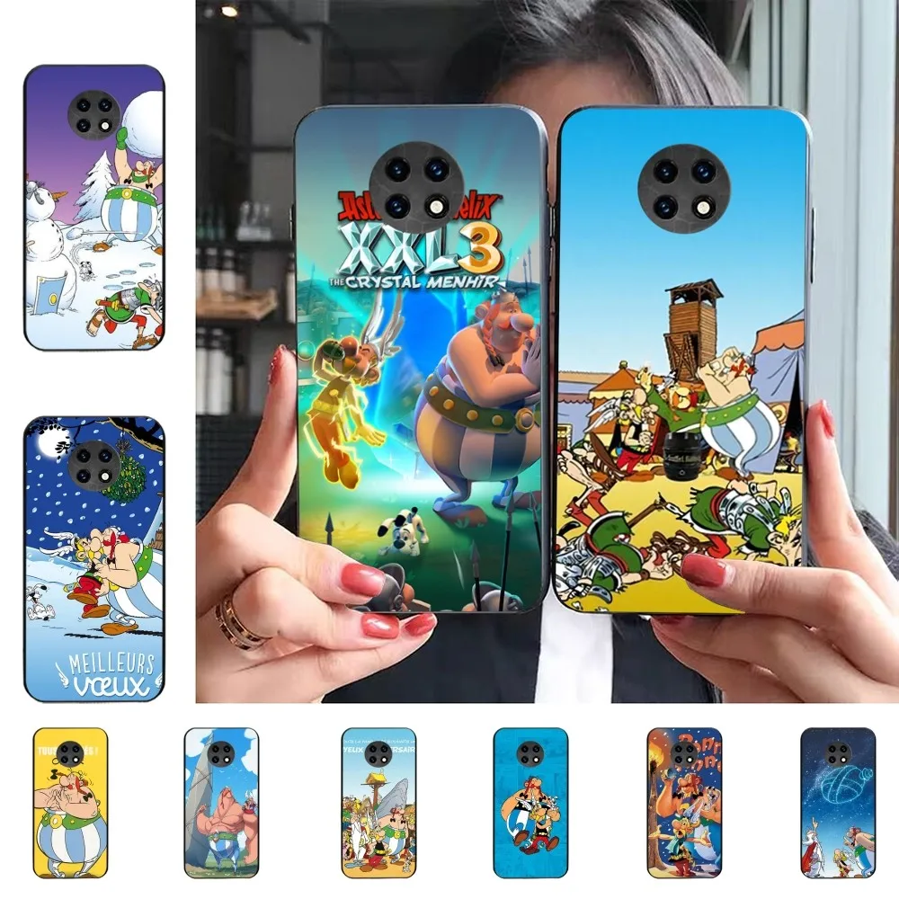 Comics Asterix Obelix Phone Case For Redmi 5 6 7 8 9 10 Plus Pro 6 7 8 9 A GO K20 K30 K40 Pro Plus F3 Fundas