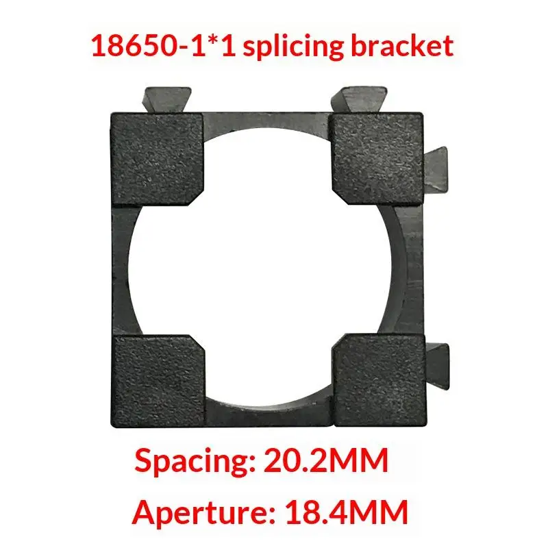 NEW 100/300Pcs Plastic Battery Pack Bracket 18650 Lithium Battery Holder Cell Battery Stand Cell Spacer For DIY Fixed Batteries