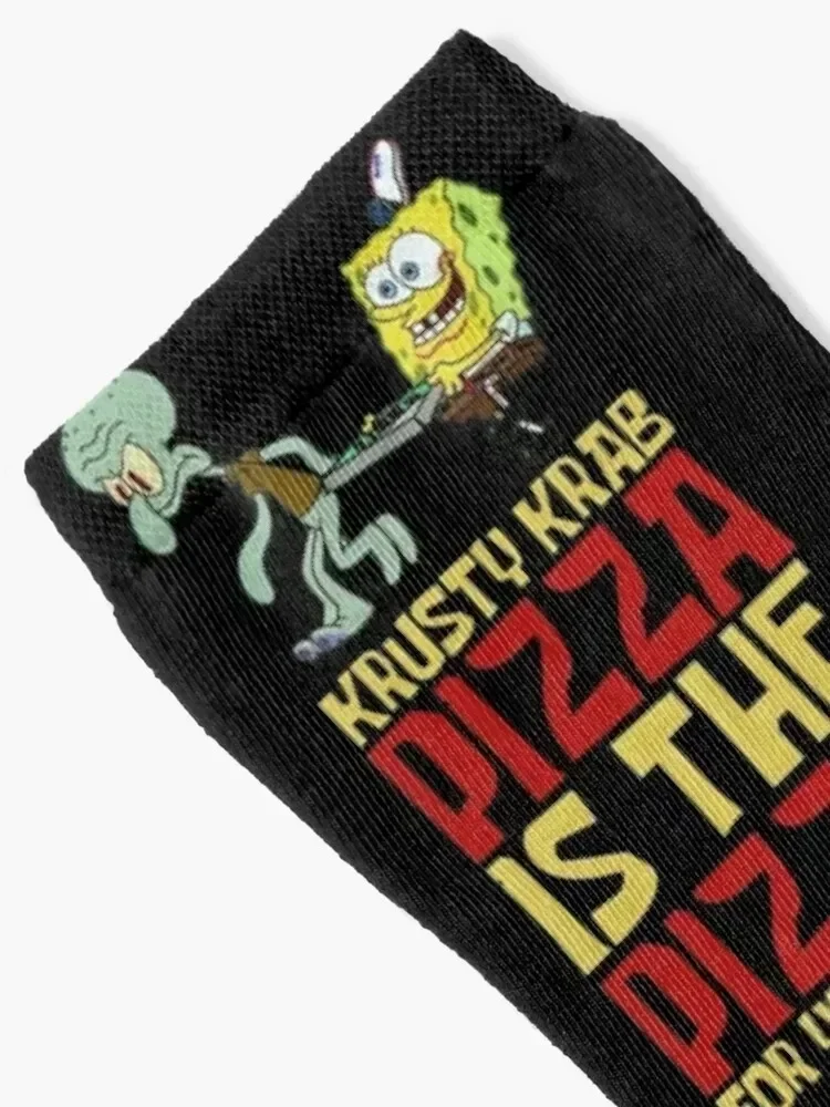 Krusty Krab Pizza Socks floor compression essential Socks Men's Women's