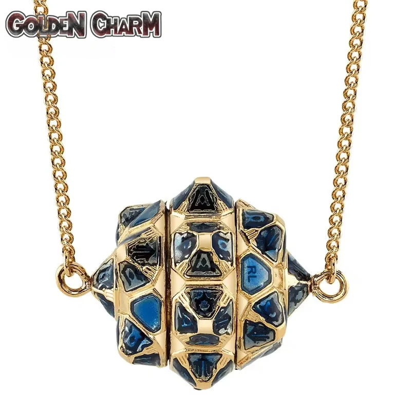 Arcane Caitlyn Vi Jinxx Necklace Anime Cosplay Men Women Hexcore Pendant Disguise Lovers Chain Fantasia Halloween Custome Gift