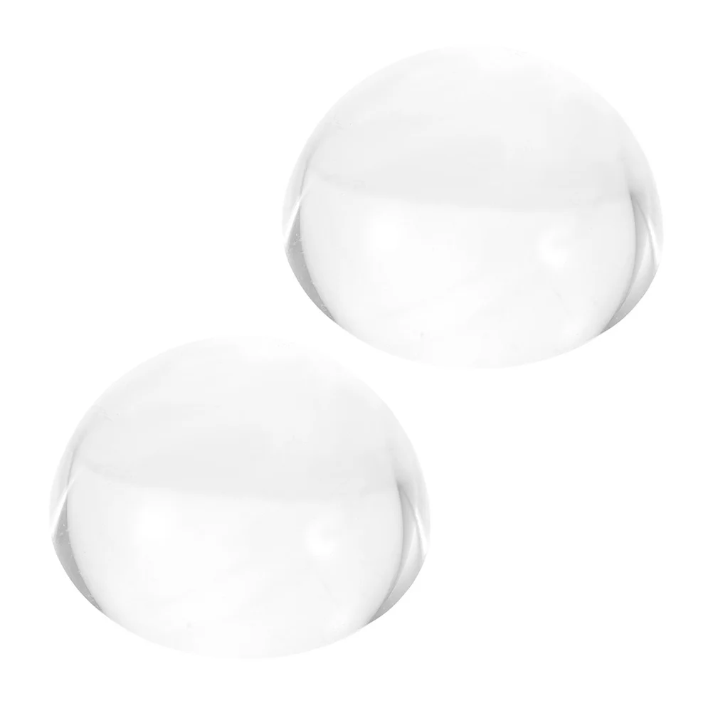 2 قطعة ثقالة الورق الكريستال تصميم واضح ثقيل للخط اللوحة الخياطة اللحف مكتب الاستخدام المنزلي في الهواء الطلق