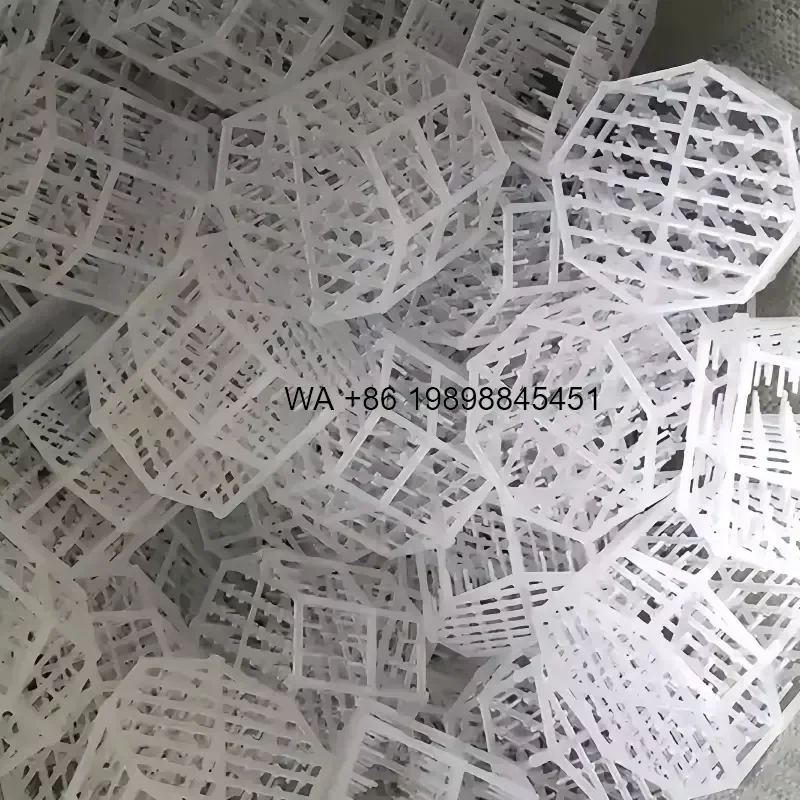 Wmwmnu Maintenance Free Q Pak with Easy Clean Design Tower Packing for Aquaculture RAS Biofilter