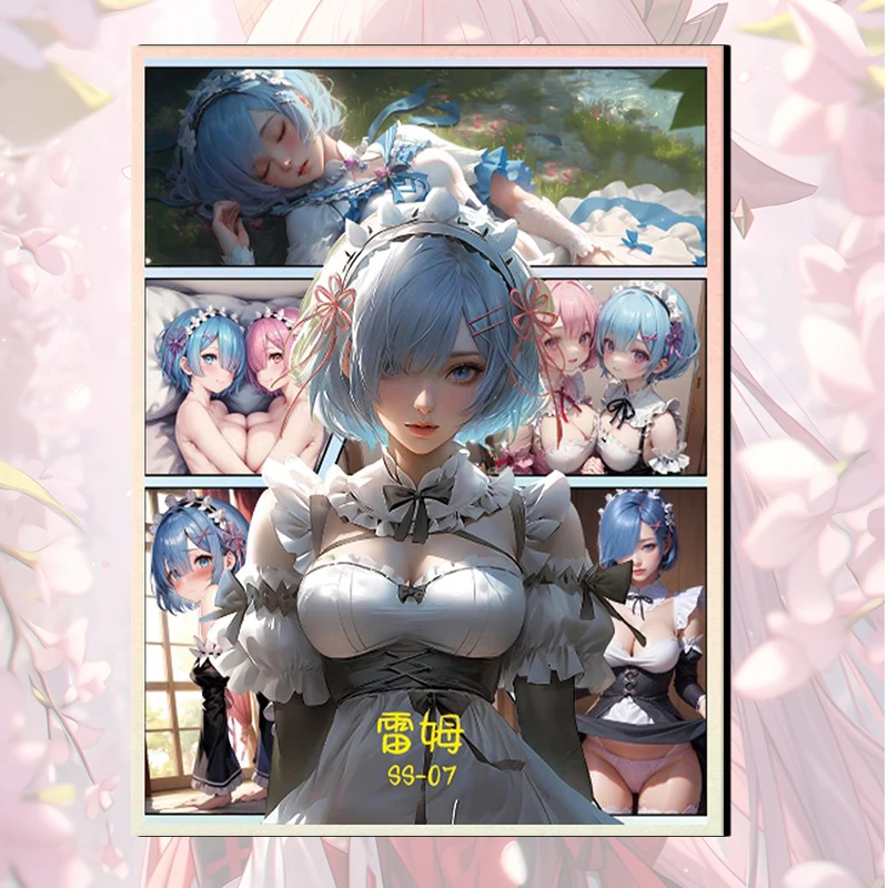 Goddess Story Diary of a Honey Love SS card Kitagawa Marin Kamado Nezuko Kochou Shinobu Rem boy Toy collection Birthday gifts