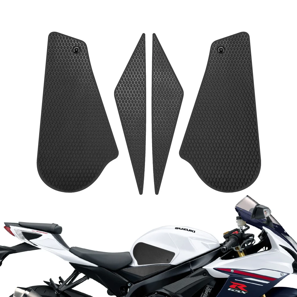 For Suzuki GSX-R GSXR600 GSXR750 2027 2026 2025 to 2011 Motorcycle Tank Traction Pad Anti Slip Sticker Gas Knee Grip Protector