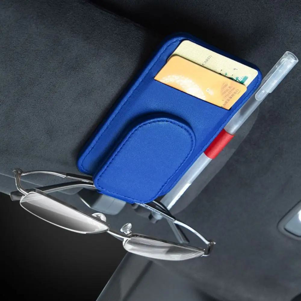 

Car Sun Visor Glasses Clip Sunglasses Clip Card Ticket Holder Stand Fastener Pen Case Eyeglasses Car Accessories