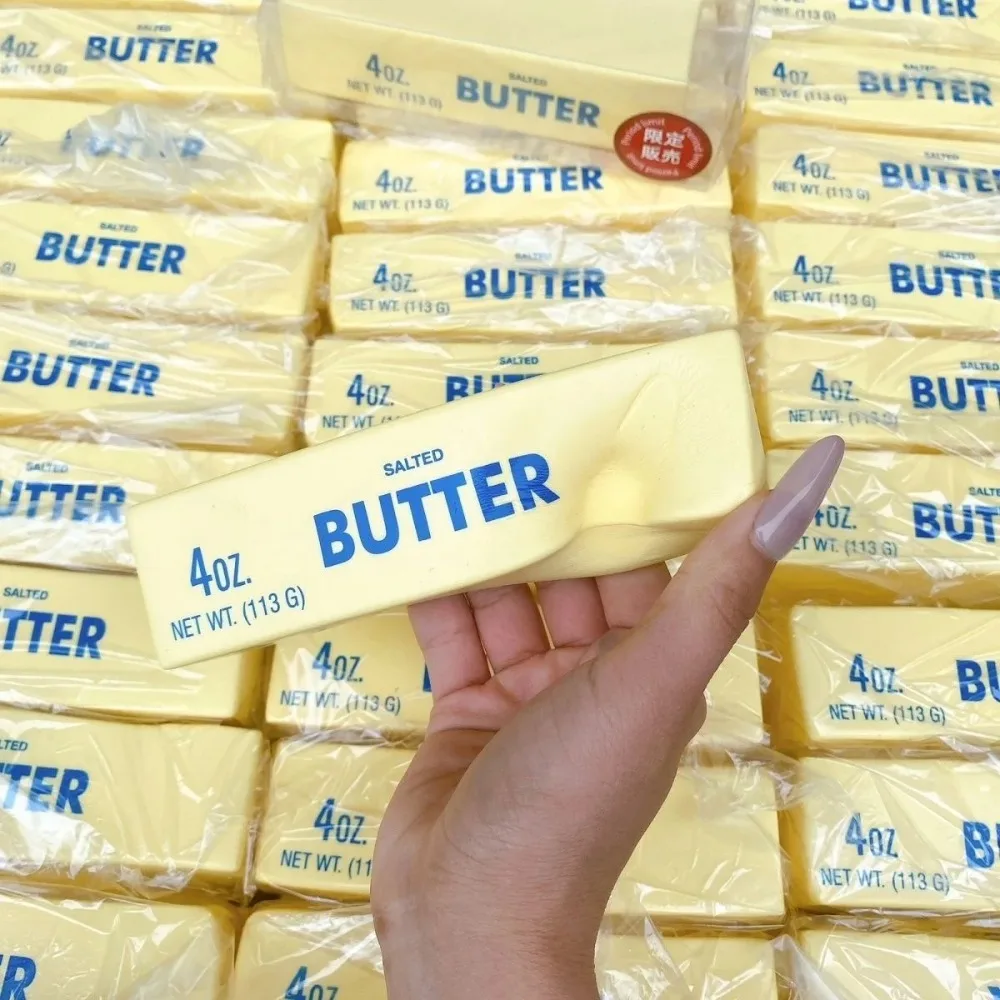Soft Butter Stick Squeeze Butter Toy Slow Rising Hand Relaxation Relief Toy Stress Relief Relaxing Slow Rebound Toy Gift