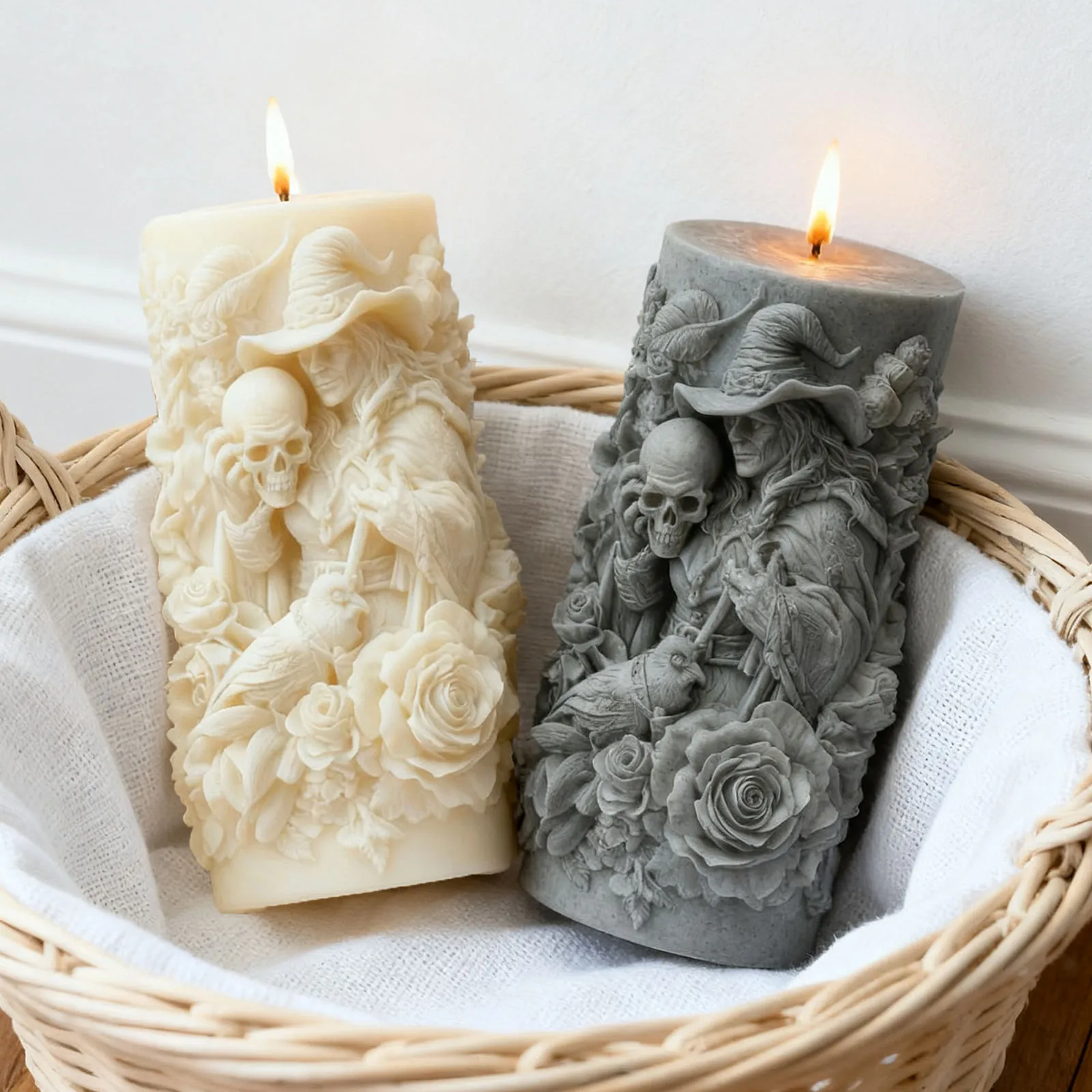 Wizard Rose Skull R…