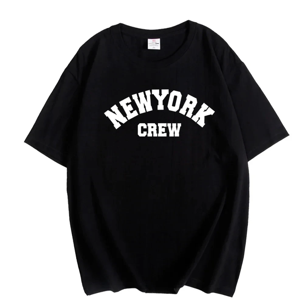 

Hirsionsan Oversized Letter Graphic T-shirt Women 2024 Summer Soft O-neck Short Sleeve Tees Female Casual Loose Higt Street Top