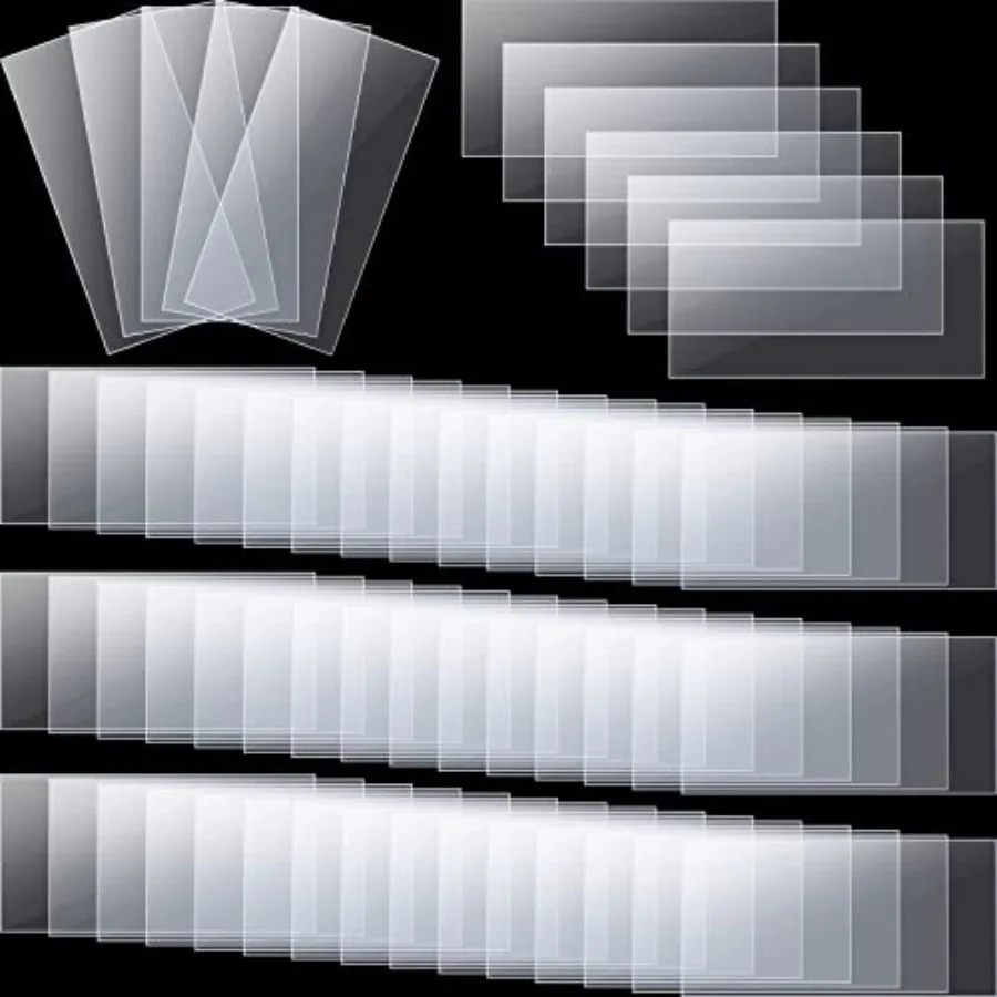 

2000 Pcs Clear Plastic Tags Bulk Shelf Price Tag Label Holders for Storage Bins Shelves Labeling Transparent Basket Bin Labels
