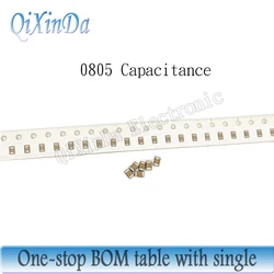 100pcs 0805 SMD Chip Multilayer Ceramic Capacitor 0.5pF - 47uF 10pF 22pF 220pF 1nF 10nF 100nF 0.1uF 1uF 2.2uF 4.7uF 10uF 22uF