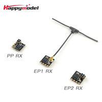 HappyModel EP1 EP2 RX 2.4G ExpressLRS ELRS Nano Long Range Receiver For ES24TX Module RC Airplane FPV Long Range LR4 LR7