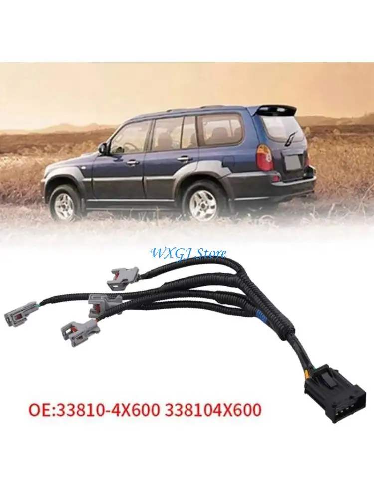 

37JE Strong Plastic Injector Plugs Harness Replacement 338104X600 for Vehicle