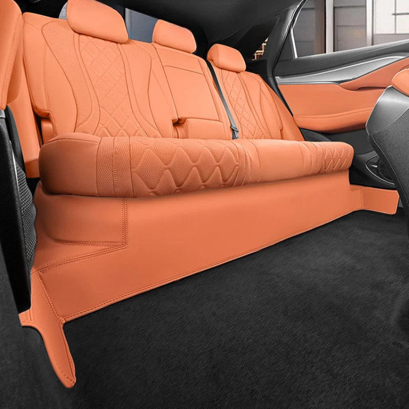 

For BYD Sea Lion 07 EV 2024 2025 Rear Seat Anti Kick Pad Leather Interior Anti-Dirt Protection Mat Anti Scratch Car Protection