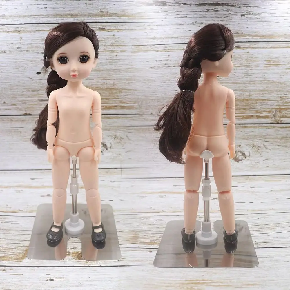 Support sur pied en acier inoxydable, présentoir universel réglable pour modèles de figurines de poupée Bjd, accessoires, 1/3 1/4 1/6 1/8