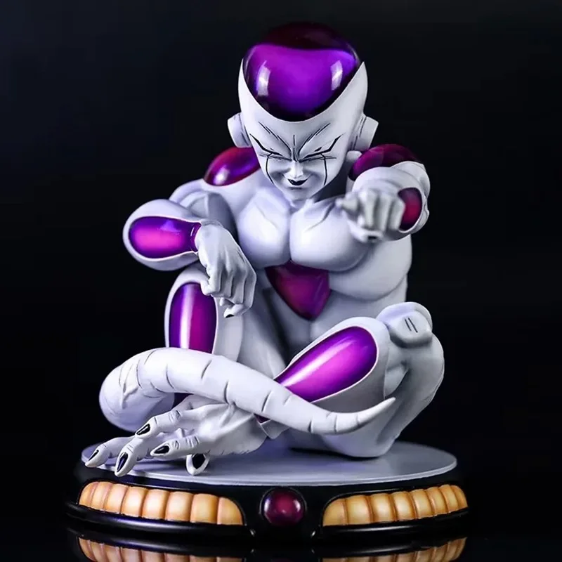 

Dragon Ball Frieza Villain Army Sitting Pose Figure Car Desktop Model Collectible Toy