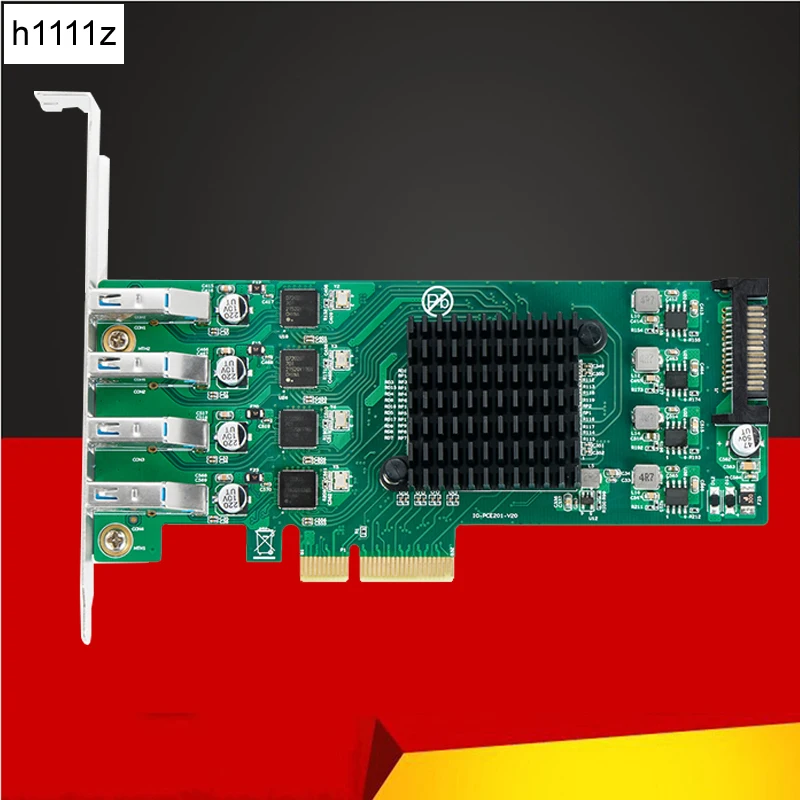 

4 порта USB 3,0 PCI Экспресс плата расширения PCIE USB 3 Hub плата PCI E PCI-E PCIE к USB 3,2 адаптер USB 3.0 5 Гбит/с удлинитель Adaters