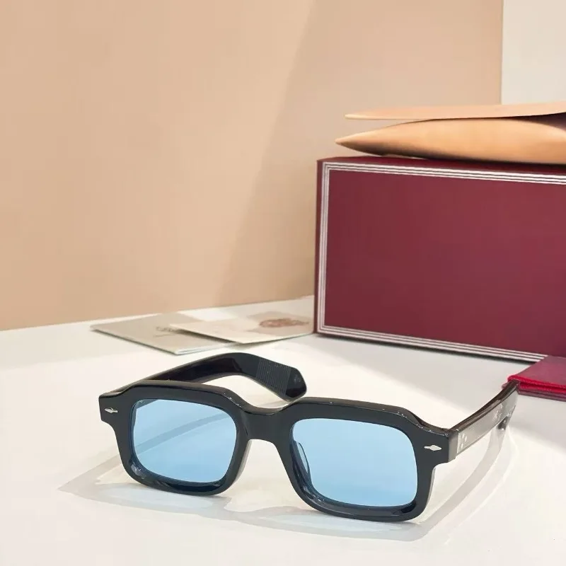 

JMM Luxury Urban Adventure Sunglasses - Handcrafted Thick Acetate, Vintage Designer Style for Outdoor Travel & City Exploration