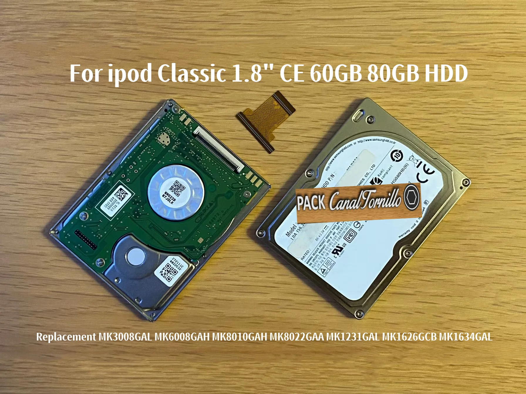 HDD 80GB For Ipod Classic 6th 80Gb 160Gb 6.5th 120Gb 7th 160Gb