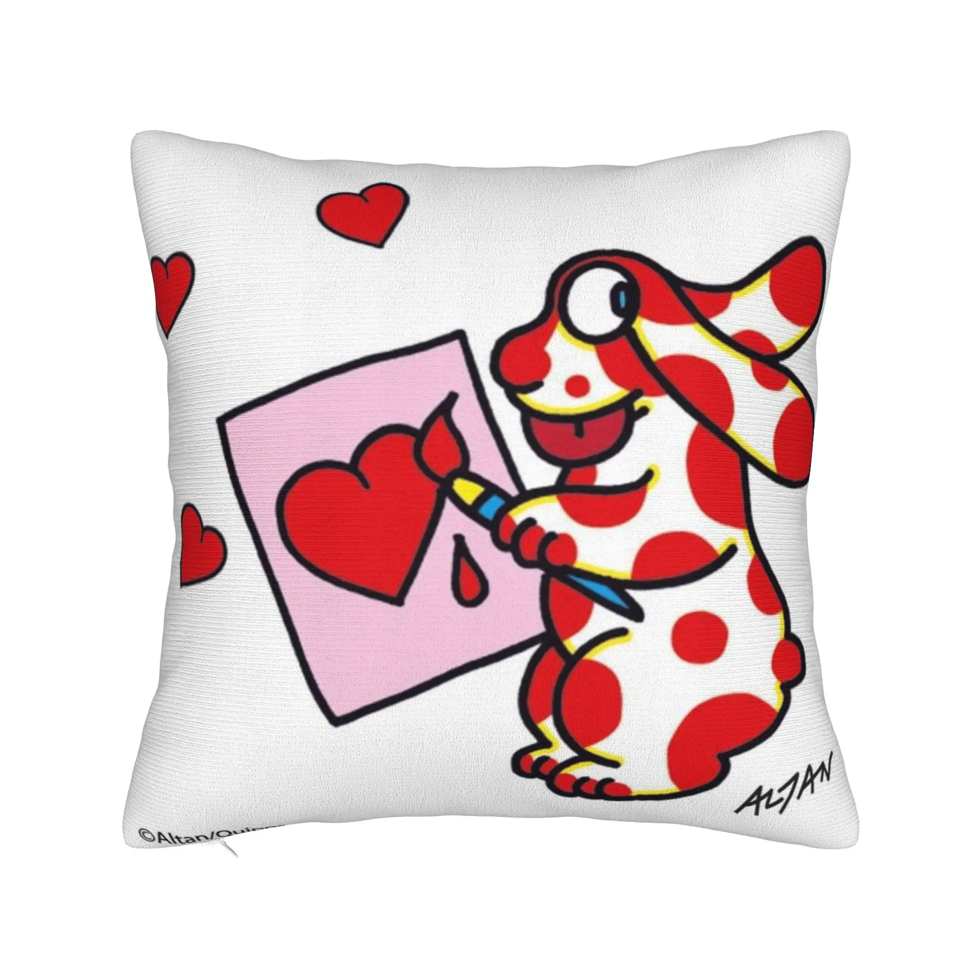 Pillow Case Cartoon La Pimpa Custom  Pillow Cover For Wedding Party Home Decor Funny Pillowcases