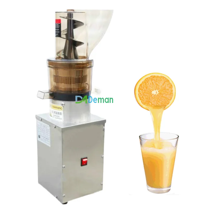 

Industrial cold press calamansi juice extractor fruit orange juicer machine Large feed port ginger carrots juicer