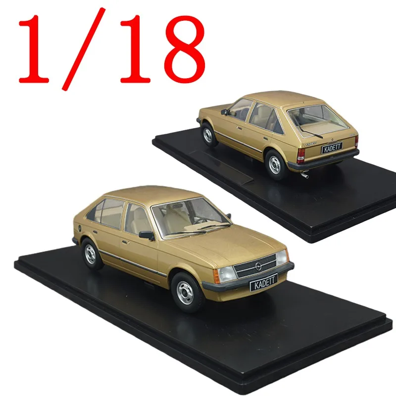 

Triple9 Diecast 1/18 Scale Opel Alloy Model Cars Opel Kadett D 1984 Golden Play Vehicles Toys for Boys Gift Original Box