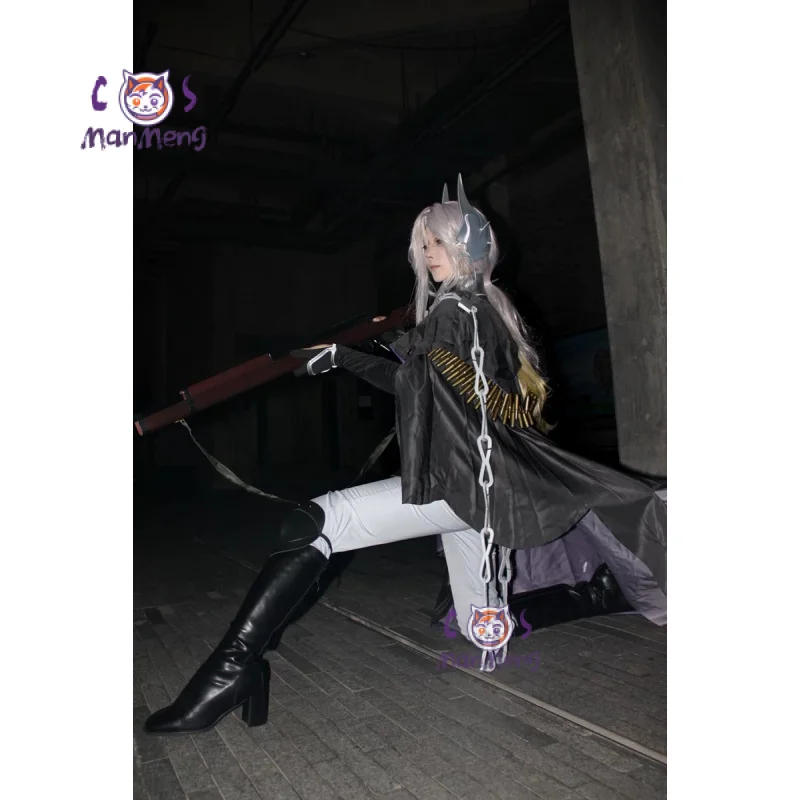 

Реверс Sentinel: 1999 Косплей Костюм Marianne de Tenebrun Головные уборы Плащ Опора Перчатки Хэллоуин Вечеринка Красивый Мужской Женский Костюм