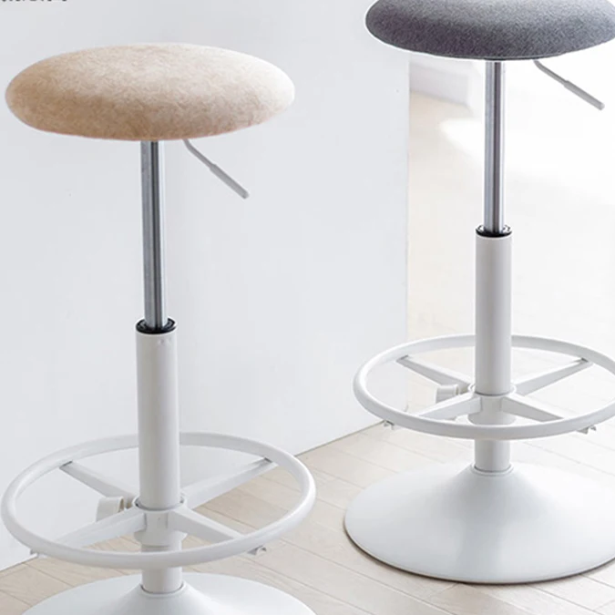 #Sitting Height Adjustable Chair Pneumatic Backless Wiggle Bar Standing Wobble Stool