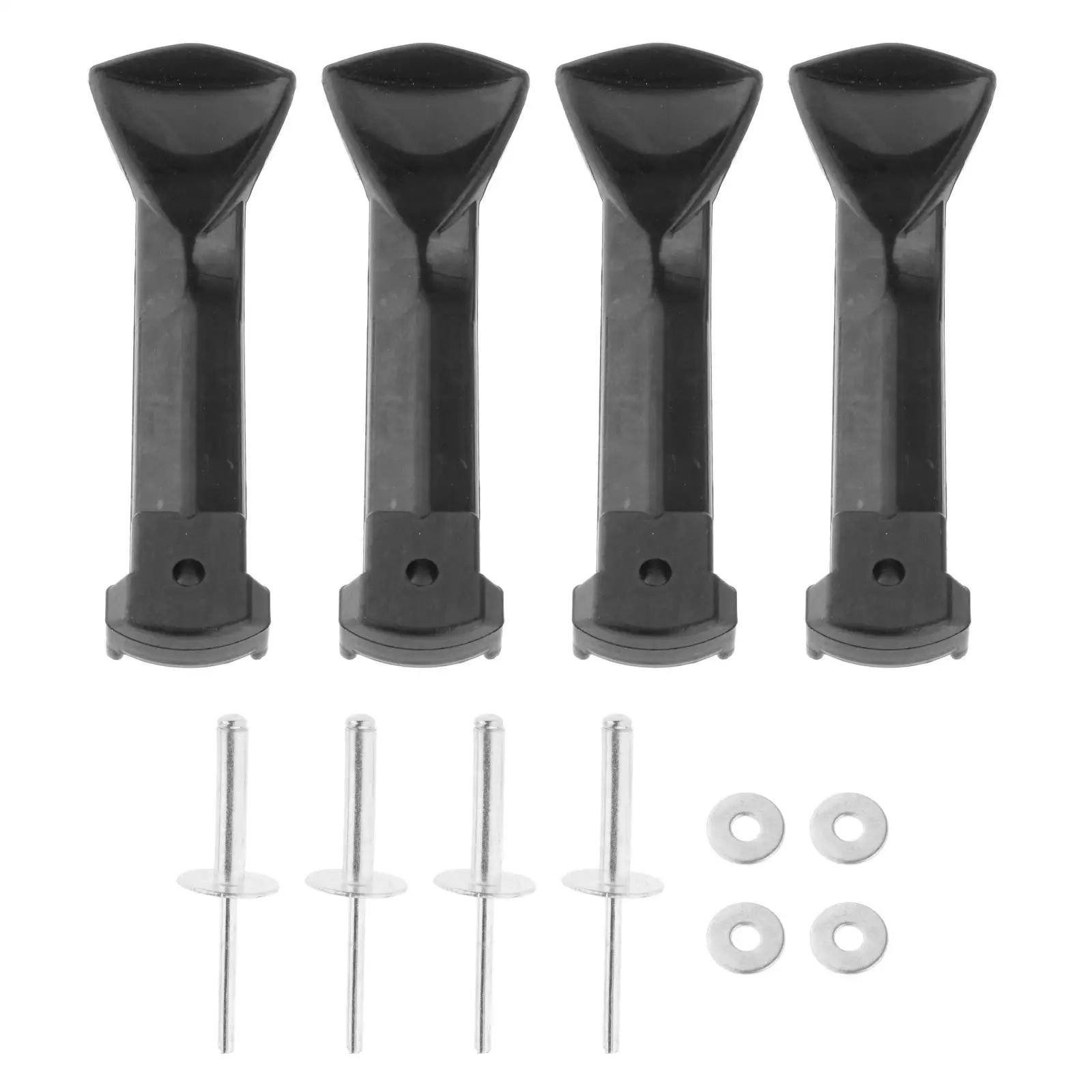 4Pcs od Panel Latch Strap Kit Replacement Easy to Install Engine Parts Automotive Styling 80F 517302448