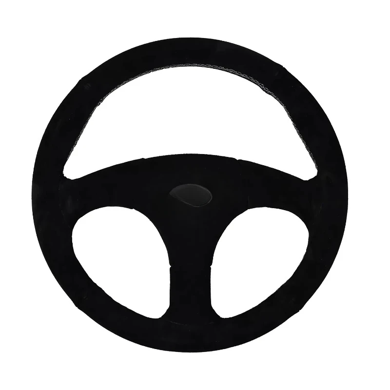 

Плоский модифицированный руль из замши 350 мм.