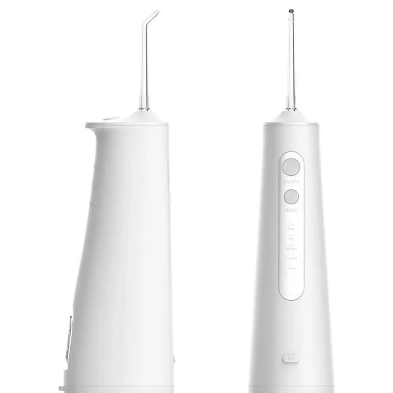 Mini Portable Electric Oral Irrigator Waterproof 5-speed One-click Conversion High-frequency Impulse Water Toothpick