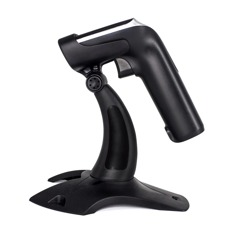 1D USB Handheld Barcode Scanner Stock Black and White Multi-function Micro-identifier Mo 1  /- 30 Degrees 32 Bit