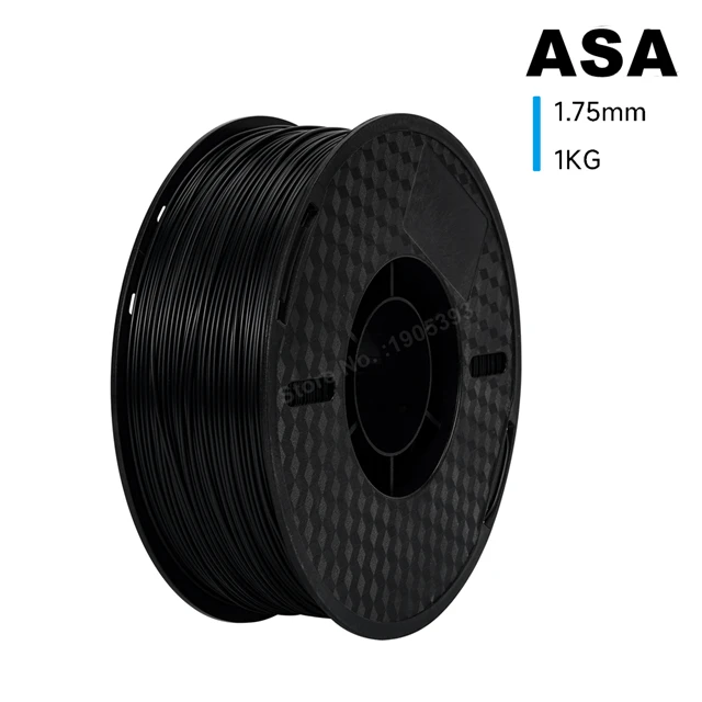 Top 3D Printer Filament ASA Weather and Chemical Resistant Super Stiff Engineering Printing Plastic Replace ABS Upgrade