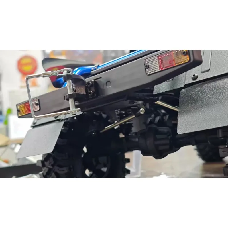 For CROSSRC EMOX NT 1/8 RC Crawler, Metal Tow Hook  304 Stainless Steel Upgrade Parts, Bolt-On Direct Fit No Drilling Required