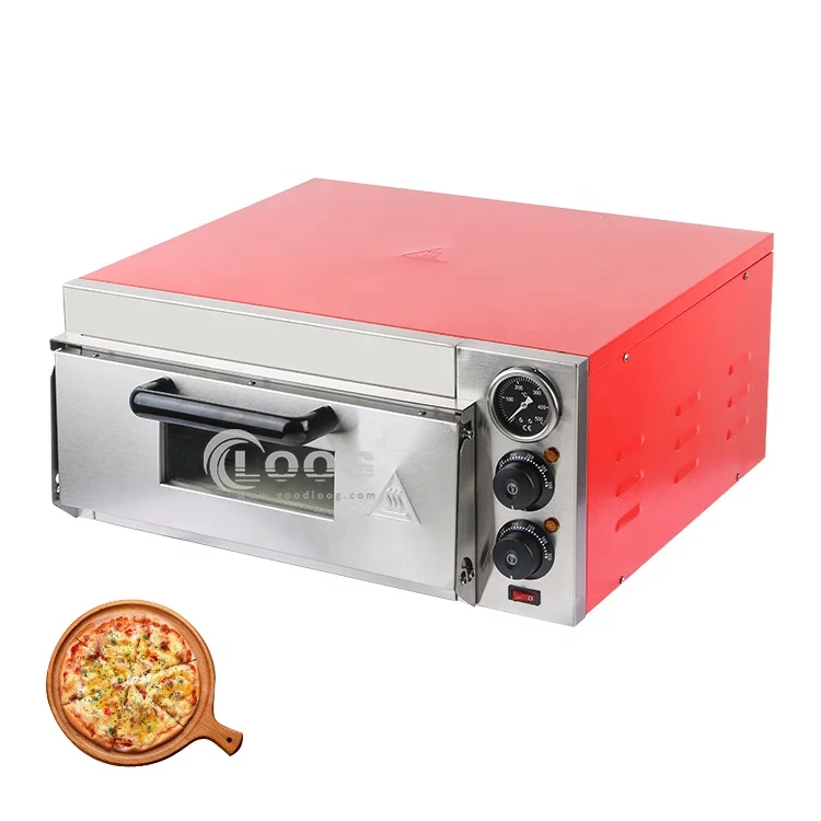 

New Arrival Commercial Countertop Pizza Maker Machine CE Approved Kitchen Equipment with Thermometer 220v Electric Power Source