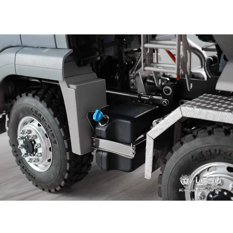 

LESU Model RC Parts Metal Urea Cans Tank For 1/14 DIY RC Tractor Truck Dumper Car Model TH08733 Truck DIY Parts Toys