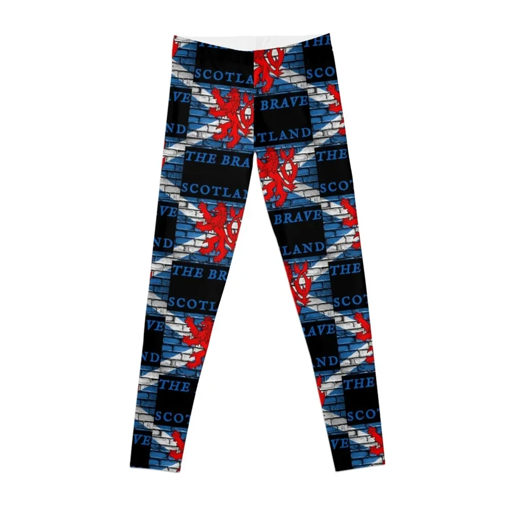 

Scotland The Brave Leggings Leginsy push up harem pants Womens Leggings