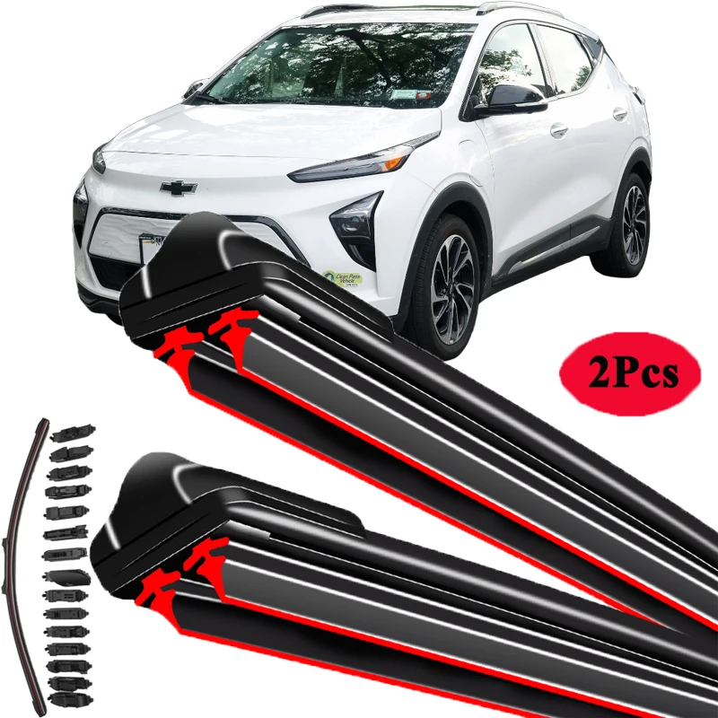 

For Chevrolet Bolt EV EUV 2016-2024 Car Windshield Wiper Blade Front Windscreen Brushes Washer Accessories Window Cleaning Parts