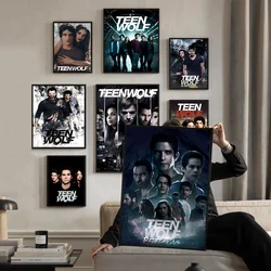 Vintage Teen Wolf Whitepaper Poster HD Quality Poster Wall Art Painting Study Room Wall Decor