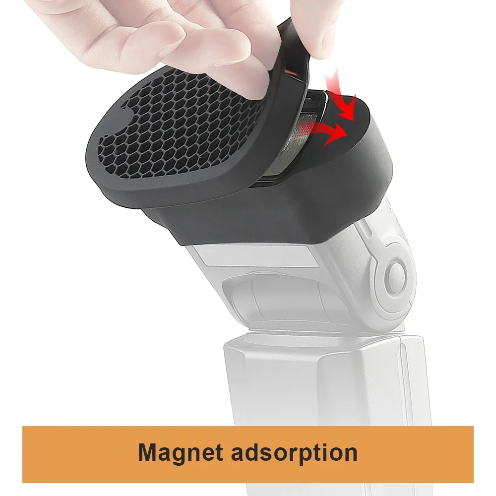 

Hot Sale Camera Professional Flash Kit Flash Diffuser Accessories Kit Honeycomb Reflector Color Filter Softbox For V1 V860ii