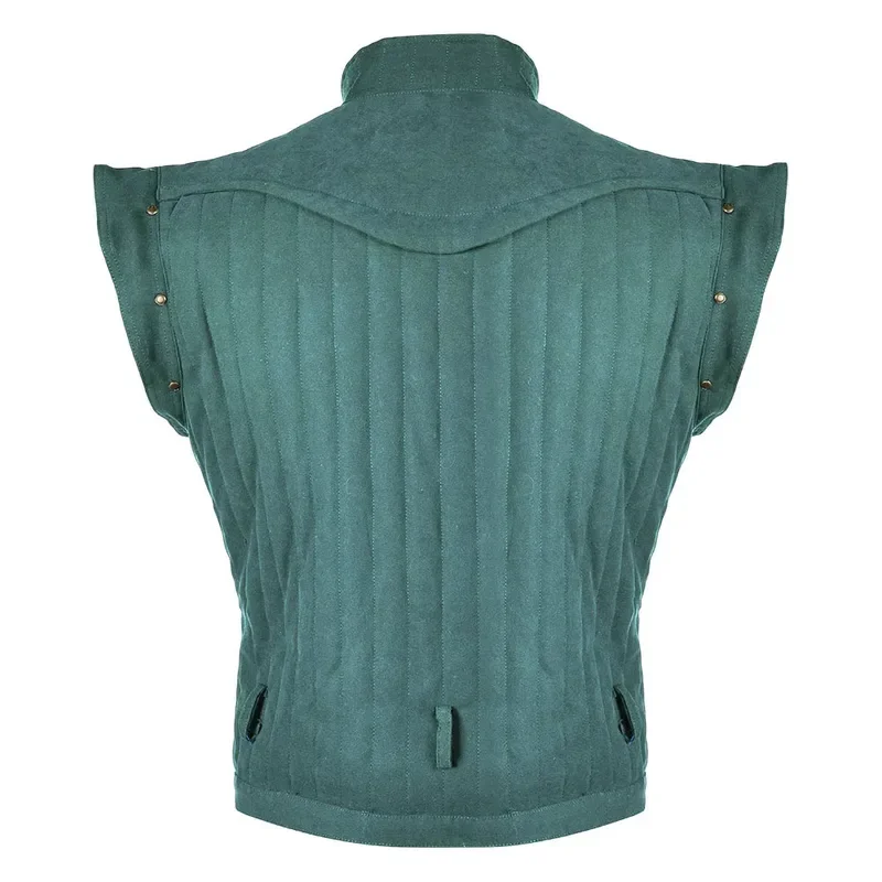 Flynn Rider Cosplay Vest Costume Outfits Adults Medieval Waistcoat Movie Tangled Disguise Cloth Men Male Halloween Carnival S&J1