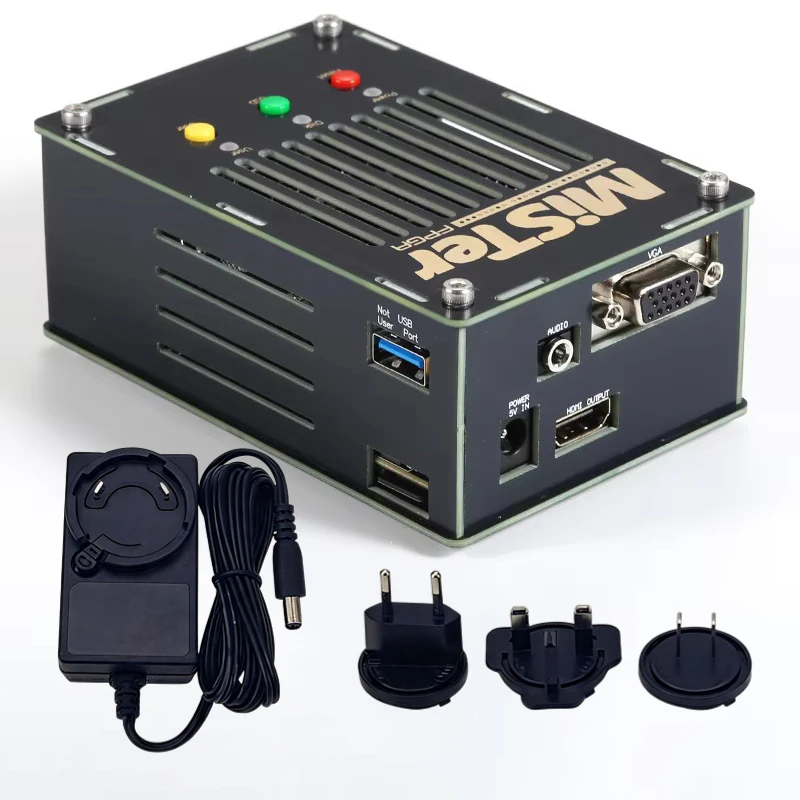 Cyclone V SoC FPGA Retro Game Console Kit Mini Mister Development Board 32GB TF Card Metal